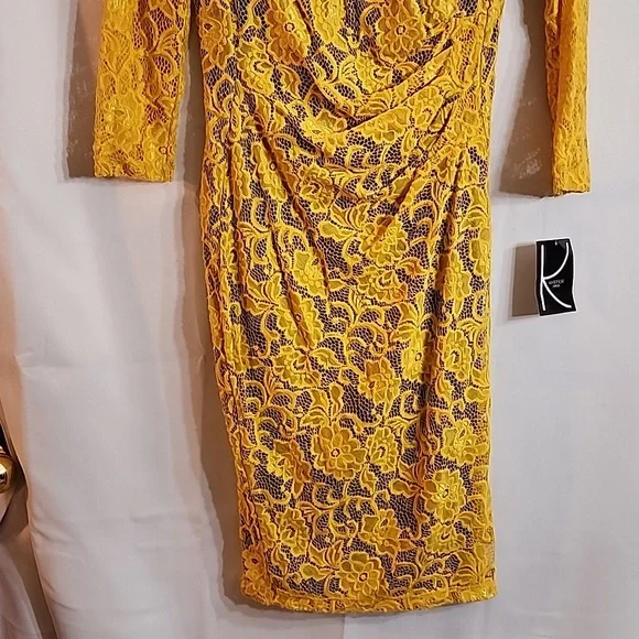 Kasper lace Overlay dress - Picture 5 of 10